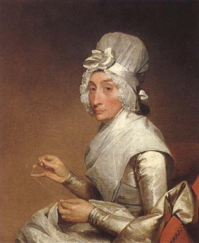 Gilbert Stuart Mrs. Richard Yates France oil painting art